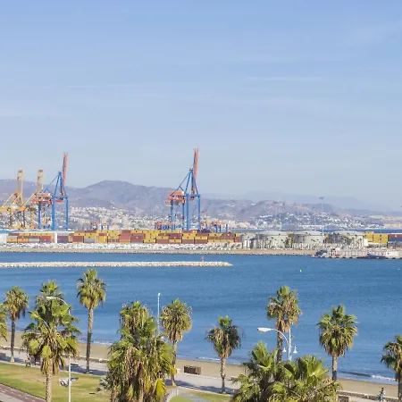 Cubo's Seaview Port & Free Parking Apartment Malaga